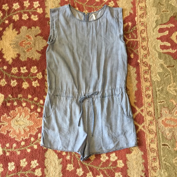Boutique Chambray Romper