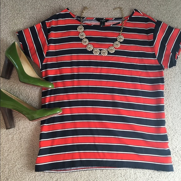 JCREW FACTORY Striped Gondola top (small)