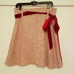 Hot Sauce red/ivory skirt