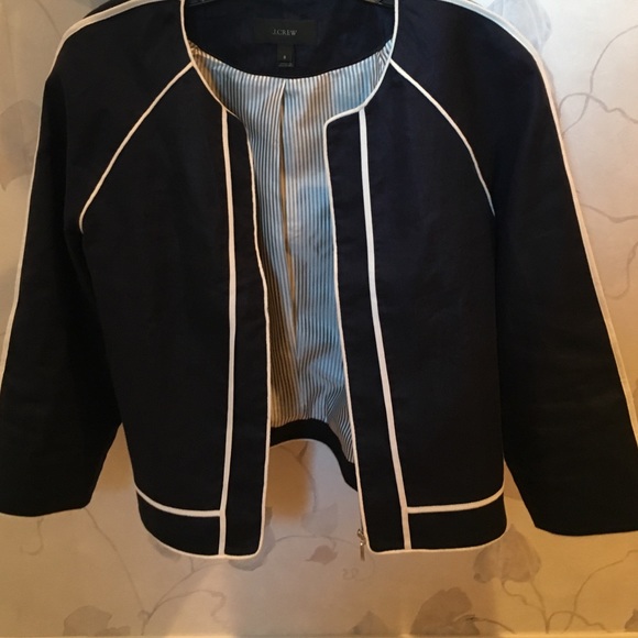 J Crew Cropped Blazer