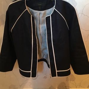 J Crew Cropped Blazer