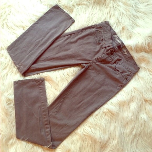 Gap premium gray skinny jeans