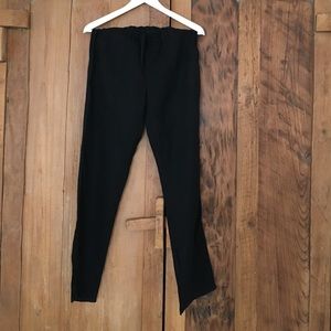Joie Linen-Style Black Pants