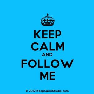 FOLLOW ME AND I'LL FOLLOW YOU! 😘