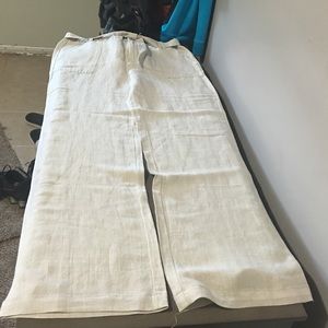 NWT Tommy Hilfiger linen relaxed pant