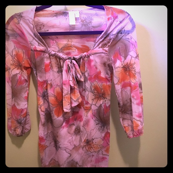 Soft and pretty pink top