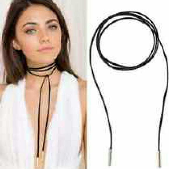🎉🆕SALE!! 5🌟 SEXY LEATHER CHOKER NECKLACE🎉 - Picture 4 of 4