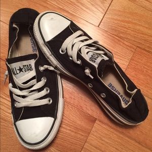 Shoreline slip in converse shoes