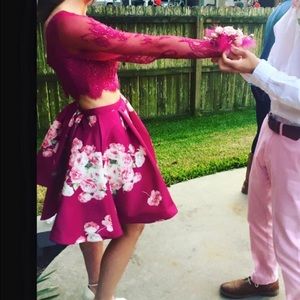 Perfect size 0 Sherri Hill homecoming dress