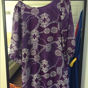 Francesca's Purple Dress