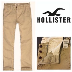 Hollister Slim Straight Chinos