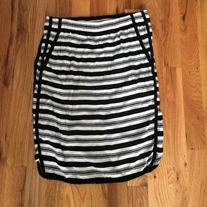 Striped skirt