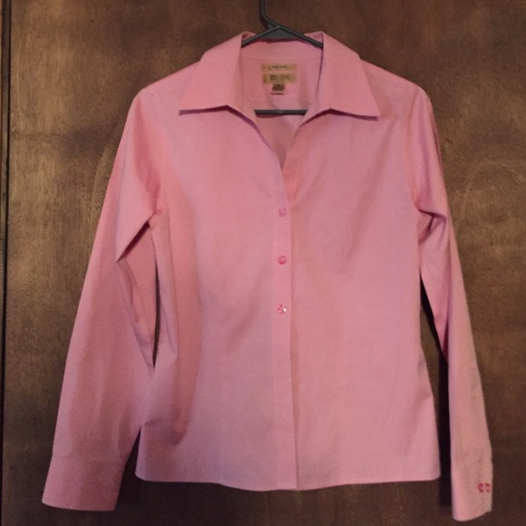 Gold Label Non Iron Pink Shirt 6P
