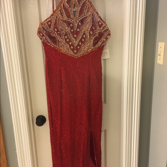 Floor length Laurence Kazar dress