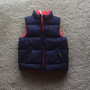 Kids Ralph Lauren Reversible Puffer Vest