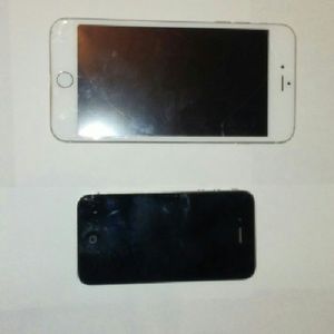 Iphone 6 s plus and iphone 4