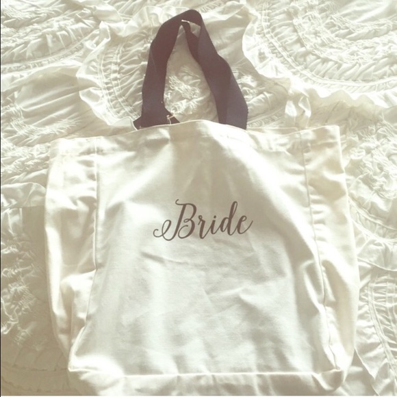 ⭐️New with Tag, "Bride" reusable bag.