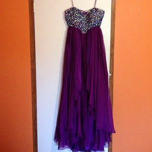 Purple prom or homecoming dress
