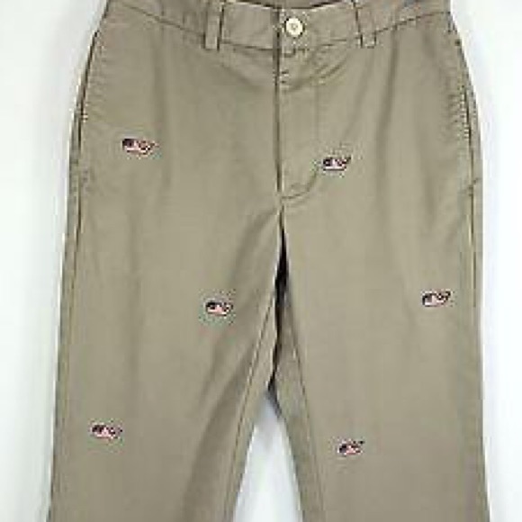 Vinyard vine embroidered pants