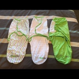 Ziggy baby swaddle blanket wrap set