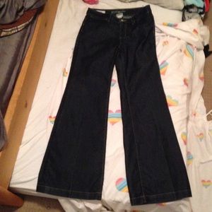 Banana republic wide leg trousers size 8 tall