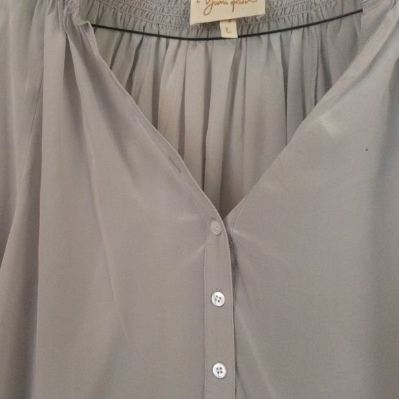 Yumi Kim tunic blouse 100 silk