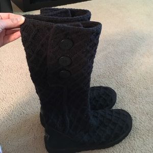 UGG Lattice Cardy Kint Boots