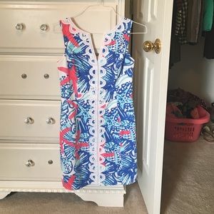 Lilly Pulitzer lined shift dress