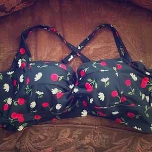 Torrid Plus Size Cherry Bikini Top
