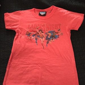 Red junk food tee shirt