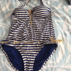 2 piece, tankini bathing suit