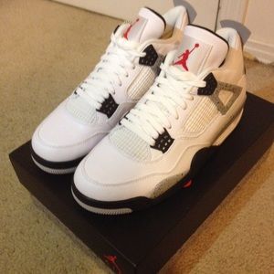 Air Jordan 4 OG White Cements 2016