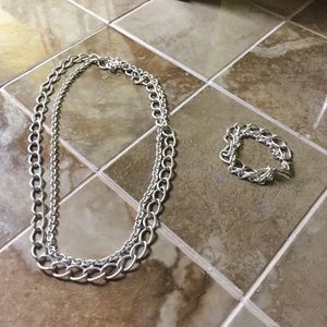 La Coco Brooch Necklace & Bracelet