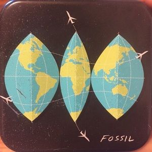 Multicolored Fossil Watch