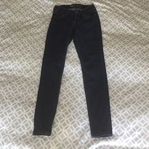 Old Navy dark wash Rockstar jeans