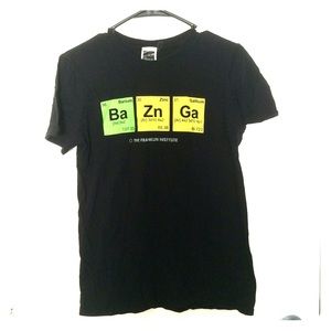 DONATED Franklin institute Bazinga tee 🔬