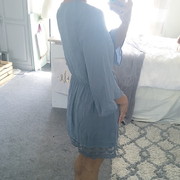 Sweet Indigo Saturday Dress - Picture 4 of 4