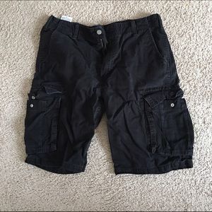Levi's Black Cargo shorts