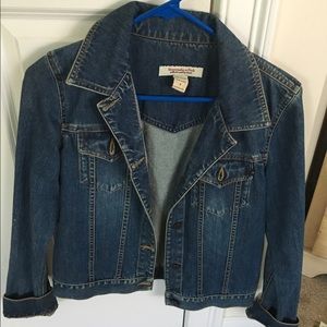 Dark jean jacket
