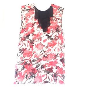 Milly silk floral blouse