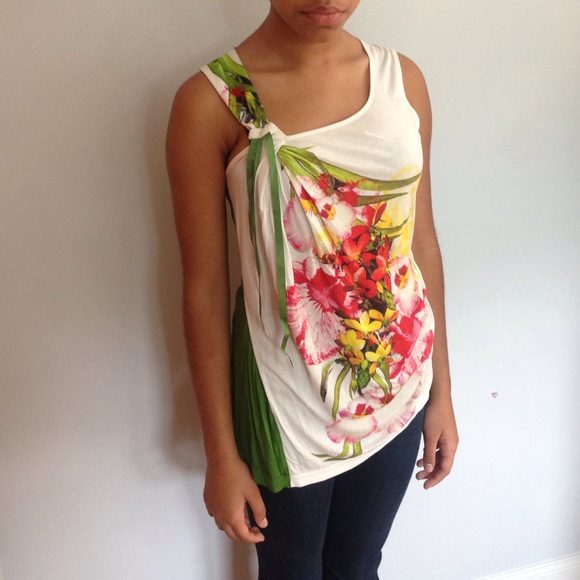 Karen Millen printed T shirt