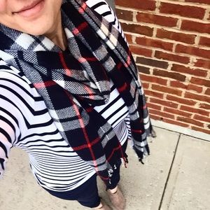 Jcrew Plaid Scarf