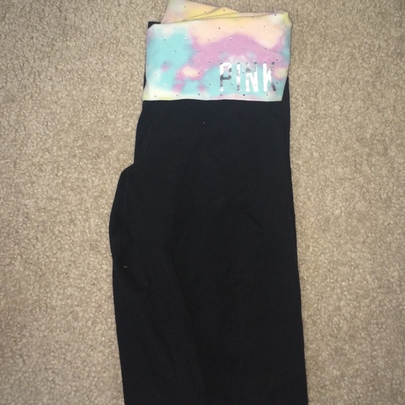 Pink VS leggings