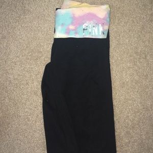 Pink VS leggings