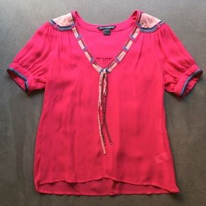 Fun French Connection Blouse