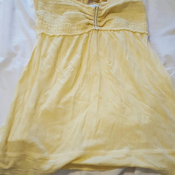 Yellow tubetop