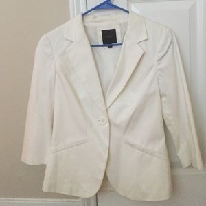 The Limited white blazer