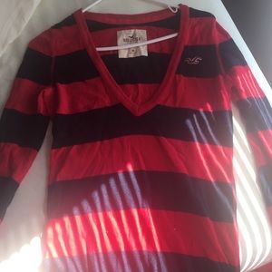 red and blue 🌊❤️ hollister sweater