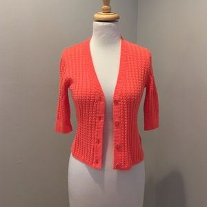 See by Chloe neon orange sweater