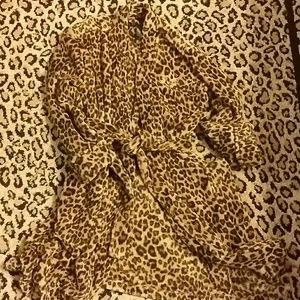 MAKE AN OFFER ! Ralph Lauren Leopard Robe Size S